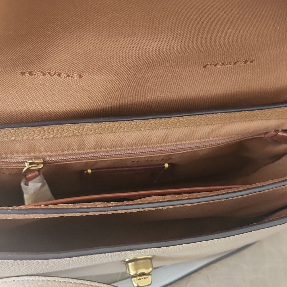 Cassie Crossbody Colorblock With Snakeskin Detail - Picture 5 of 8
